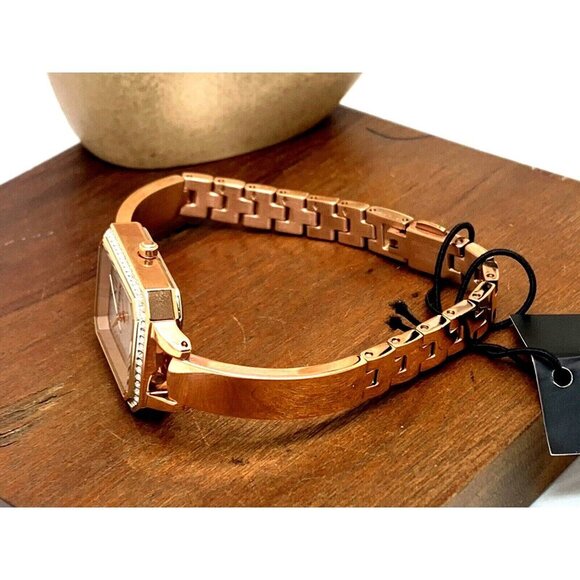 Citizen Women's Watch EM0983-51A Eco Drive Silver Dial Rose Gold Bangle … - Picture 9 of 14